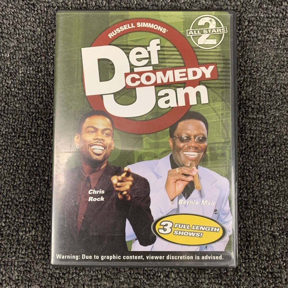 Def Comedy Jam All-Stars Vol. 2 [DVD] - DVD -  Very Good - Martin Lawrence,Berni
